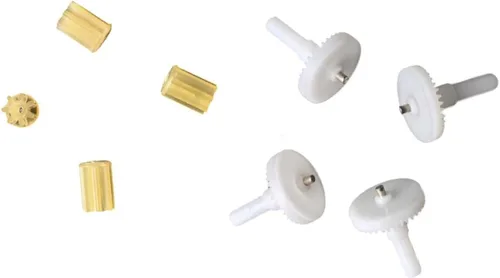 Vista 7 de kowaku 8 piezas de engranajes de motor de drones y engranajes grandes 36T, piezas de reparación de juguetes RC Quadcopter para accesorios E88Pro E88