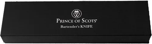 Vista 4 de Prince of Scots Cuchillo de barman Mango extragrande Acero premium, hoja multiusos, herramienta de barra