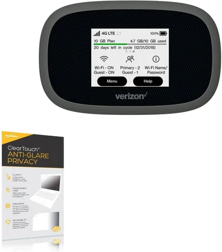 Vista 11 de BoxWave Protector de pantalla compatible con Verizon Jetpack MiFi 8800L – ClearTouch Anti-reflejo (paquete de 2), antihuellas mate