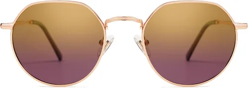 Vista 16 de SOJOS Gafas de sol polarizadas redondas de polígono para mujeres y hombres, retro, clásicas, vintage, Panto octogonales, SJ1157