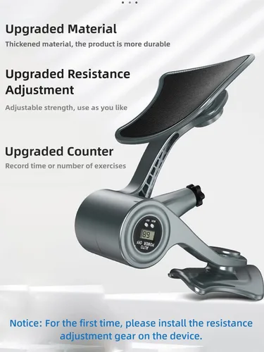 Vista 4 de Ejercicios de Kegel para hombres, ejercicio muscular del suelo pélvico, entrenador de cadera de 132 libras, resistencia ajustable, ejercicio
