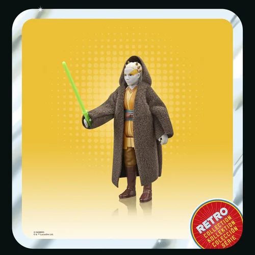 Vista 18 de STAR WARS Retro Collection The Acolyte - Paquete múltiple de figuras de acción coleccionables de 3.75 pulgadas, paquete de 6