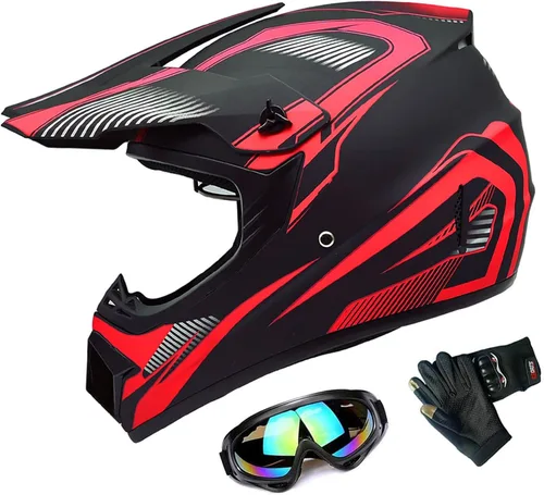 Vista 7 de DOT - Cascos ATV MX para adultos, cascos de moto todoterreno de cuatro ruedas, cascos de motocross, cascos de motocicleta y deportes de motor