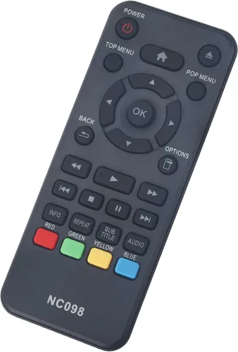 Vista 2 de NC098 Sub NC098UL Reemplazo remoto para Philips Blu-ray Disc/DVD Player BDP1502/F7 BDP1502