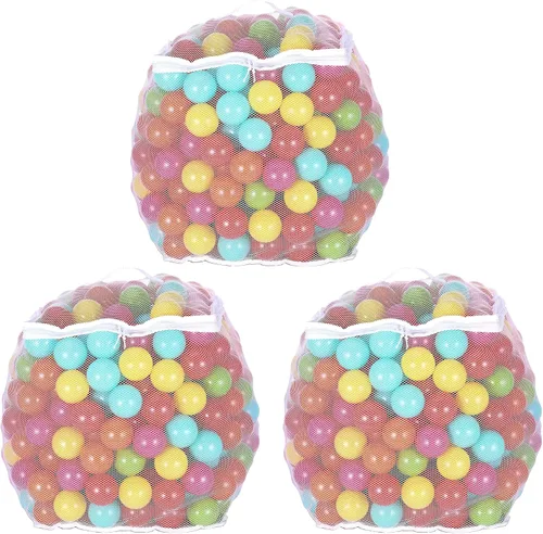Vista 12 de BalanceFrom Play Pit Balls Toy Set for Kids with Mesh Bag
