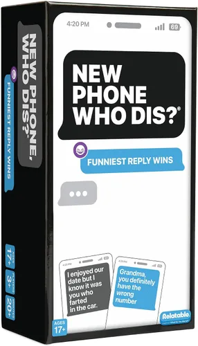 Vista 8 de ¿Teléfono Nuevo, Quién Es? Paquete de Expansión de Juego de Fiesta por Relatable, Agregar al Juego Base ¿Teléfono Nuevo, Quién Es?, Incluye 45