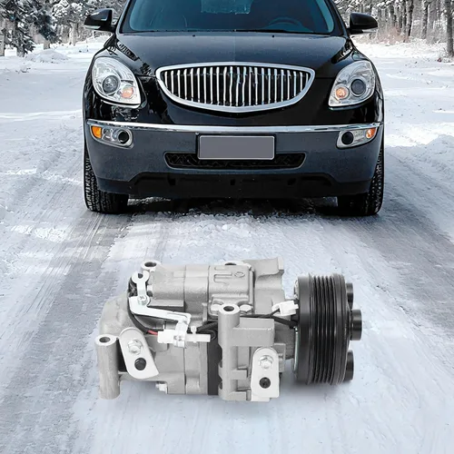 Vista 4 de Compresor de CA, compresor del A/C con el embrague para 2004-2009 57463 Air Conditioning Compressor Replaces for Mazda 3 SPORT 2.0L