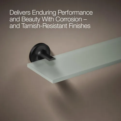Vista 8 de Kohler 14440-BL Purist Estante de cristal
