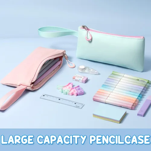 Vista 9 de Fimibuke Mochilas infantiles para niñas, juego de 4 bolsas para libros para Verde menta