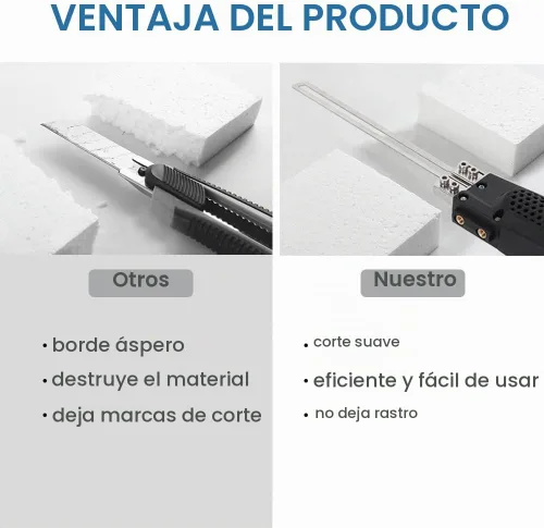 Vista 4 de Cuchillo eléctrico Cuchillo caliente Cortador de espuma Escultura de espuma Cortador de cuchillo caliente (cuchillo caliente inalámbrico)