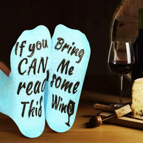 Vista 7 de Funny Fall Fuzzy Socks in Cupcake Packaging Crazy If You Can Read This Comfy Socks Christmas Gifts for Her