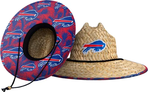 Vista 28 de FOCO - Sombrero de paja con logotipo de equipo universitario de NCAA y estampado floral para hombre