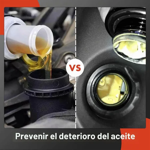 Vista 5 de A-Premium Kit de 5 piezas de válvula de ventilación del cárter (PCV) y manguera de respiradero, separador de ventilación, compatible con modelos BMW