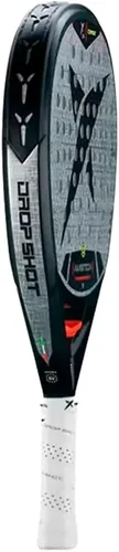 Vista 3 de Drop Shot Conqueror Comfort 1.0 - Raqueta de pádel de carbono 3K con núcleo suave EVA, forma de lágrima, equilibrio medio, reducción avanzada