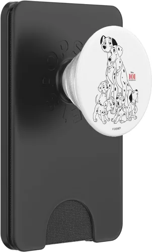 Vista 7 de Disney PopSockets de 101 dálmatas con pila de perro intercambiable PopGrip