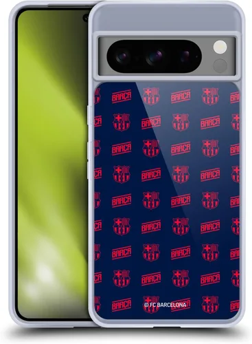 Vista 12 de Head Case Designs Funda de gel con licencia oficial del FC Barcelona Barca Crest Graphics [protección de grado militar] compatible con Google Pixel