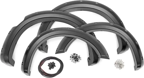 Vista 2 de Rough Country Guardabarros de bolsillo para Nissan Titan 2017-2024 - F-N101705A