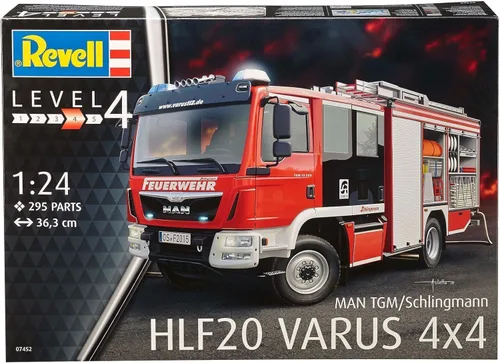 Vista 2 de Revell Alemania Schlingmann HLF 20 MAN TGM Euro 6 Modelo Kit