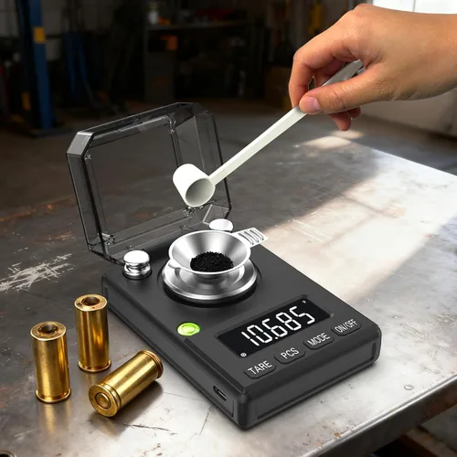 Vista 2 de Digital Milligram Scale 100gx0.005g – Precision Scale for Jewelry, Coins, Gemstones, Powders & Medicine