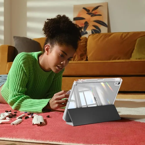 Vista 7 de kenke Funda para iPad (A16) de 11ª generación de 11 pulgadas 2025, iPad de 10.9 pulgadas 2022 con soporte para lápices, funda de marco de TPU suave