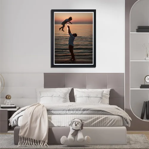 Vista 5 de Impresiones de póster personalizadas, sube tu propia imagen fotográfica, crea fotos personalizadas, tapiz personalizado para dormitorio, impresiones