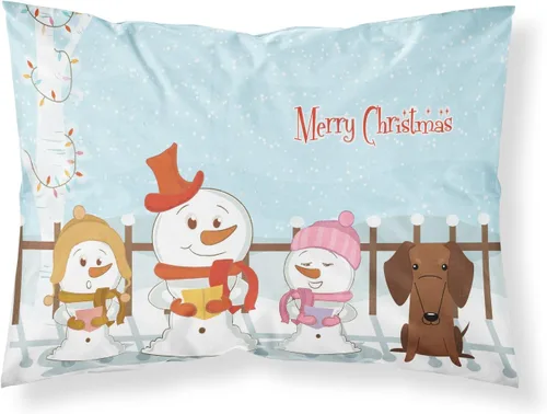 Vista 231 de Caroline's Treasures BB2515PILLOWCASE Between Friends Appenzeller Sennenhund - Funda de almohada de tela estándar, ligera, súper suave, fácil