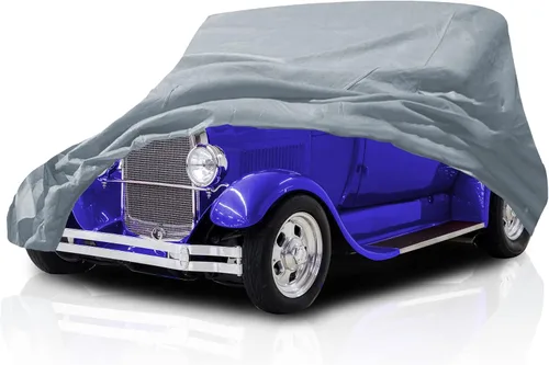 Vista 14 de Funda para coche DaShield Serie Ultimum para Ford Modelo A 1928-1931 Cupé de 2 puertas - Protección para todo tipo de clima semi personalizada