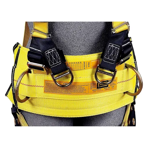 Vista 2 de 3M DBI-SALA Delta Derrick Arnés con cinturón 1102352, amarillo, mediano, 1 EA