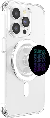 Vista 3 de Surya Hindu God Hindu Mythology Hinduism Retro PopSockets MagSafe PopGrip for iPhone