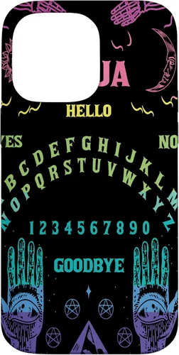 Vista 21 de iPhone 16 Scary Horror Halloween Ouija Board Goth Cell Phone Case Gift Case