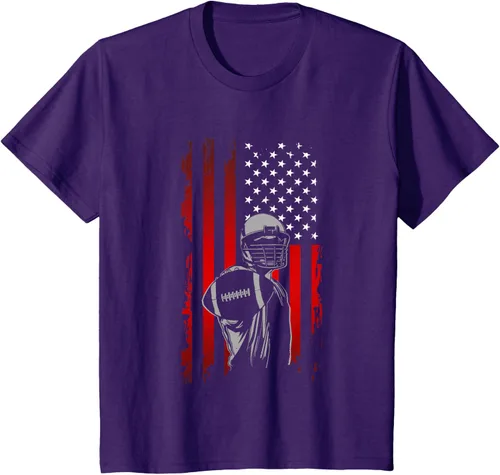Vista 21 de Camiseta de fútbol americano, Negro