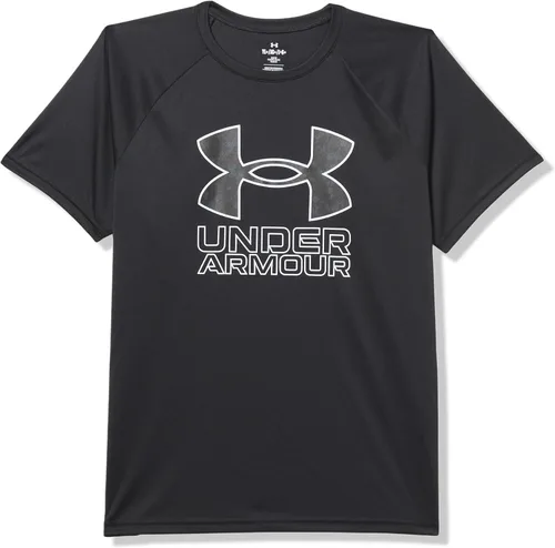 Vista 54 de Under Armour Camiseta de manga corta Tech Hybrid con estampado para niños
