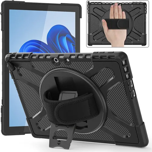 Vista 10 de ZenRich Carcasa resistente para Surface Pro 7 Plus/7/6/5/4/LTE