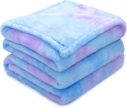 Vista 19 de MUGD Manta rosa para cama, manta de forro polar rosa claro, mantas suaves para mujeres y niñas, bonita decoración del hogar B-bean Rosa