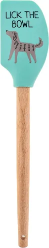 Vista 12 de Karma, espátula de silicona con mango de madera resistente al calor, espátulas para hornear, cocinar y mezclar, decoración moderna de cocina