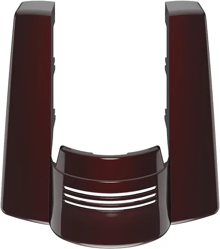 Vista 23 de Extensión de guardabarros trasero estirado para Harley Touring 2014+, whisky ámbar, sin recortes Amber Whiskey