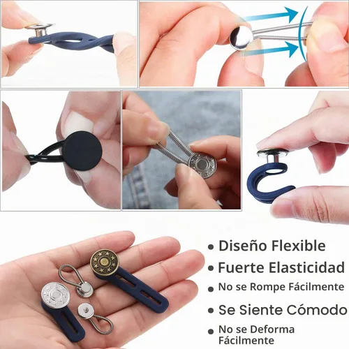 Vista 2 de Juego de 24 extensores de cuello para camisas de hombre, extensores