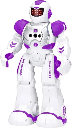 Vista 11 de KingsDragon Juguete de robots para niños, juguete de detección de gestos RC, robot interactivo para caminar, cantar, bailar, regalos de cumpleaños