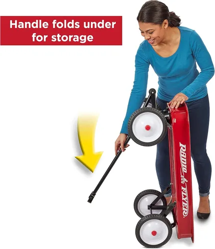 Vista 2 de Radio Flyer - Remolque clásico en color rojo