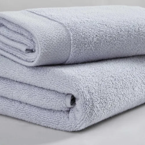 Vista 2 de Calvin Klein - Toallas de baño, toallas de algodón súper suaves y absorbentes, construcción de cero torsión, presilla de marca para colgar