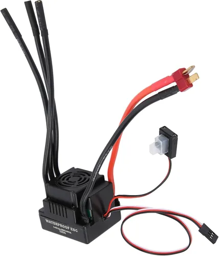 Vista 6 de Fydun 120A RC Bl Waterproof Electronic Speed Controller ESC for 18 110 RC Car Model Ornntss