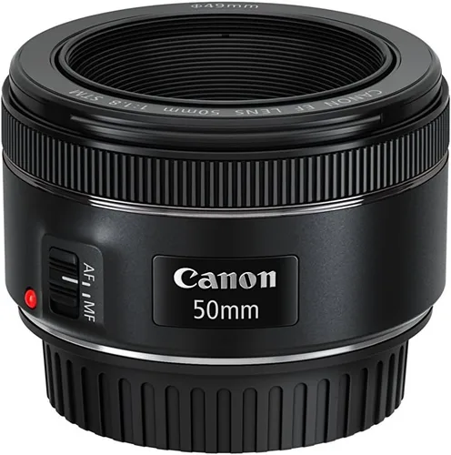 Vista 2 de Canon EF 50 mm f/1.8 STM Lente (Renovado)