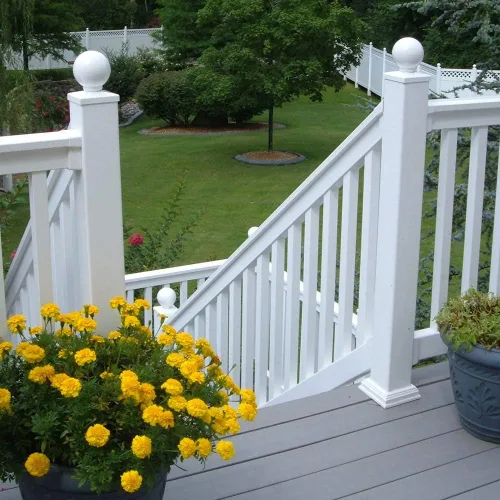 Vista 4 de Weatherables Tapa de poste de 5 x 5 – Cubierta de vinilo resistente a la intemperie para exteriores para una durabilidad duradera y fácil