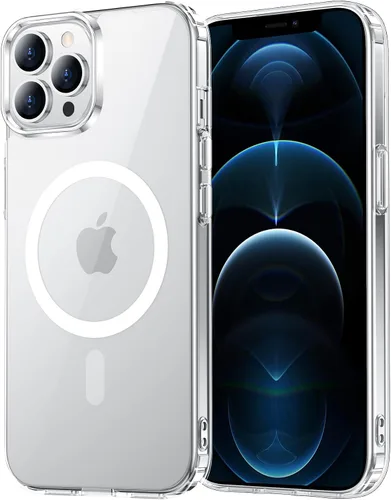 Vista 96 de Funda transparente para iPhone 11 con protector de pantalla, compatible con Magsafe, antiamarilleo, protección de grado militar, a prueba de golpes