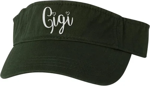 Vista 43 de Go All Out Gigi Idea de regalo para abuela, tía, coleta, visera bordada, sombrero para papá