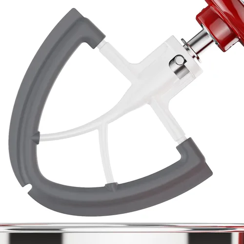 Vista 8 de Accesorio de Paleta de Acero Inoxidable para Batidora de Pie KitchenAid, Compatible con Tazones de Batidora de Pie Inclinable de 4.5-5 Cuartos