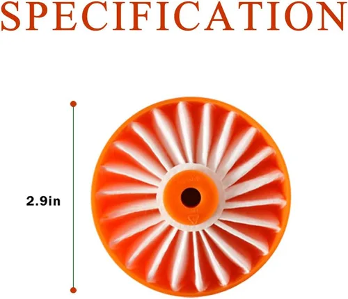 Vista 6 de Diteje 3 accesorios de filtro de vacío de repuesto compatibles con aspiradora inalámbrica Black + Decker BSV2020G BSV2020P 3 Pack,Vacuum