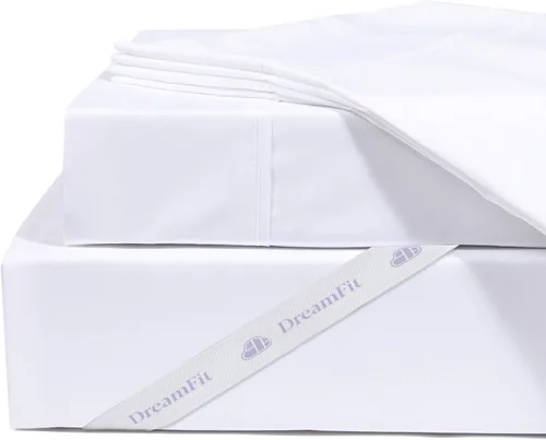 Vista 10 de DreamFit bamboo 5 sábanas cómodas premium (línea 2015), Rayón derivado del bambú, Azul, gemelo