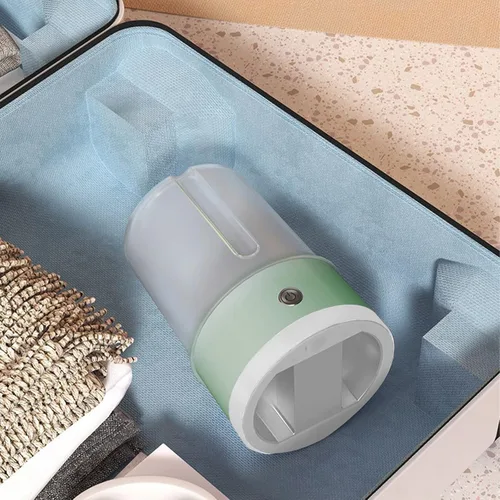 Vista 4 de Mini lavadora portátil recargable inalámbrica, lavadora de ropa interior, 4000 mAh, capacidad de 1 litro, mini lavadora compacta y silenciosa