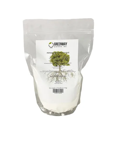 Vista 4 de Greenway Biotech, Inc. Fertilizante de cloruro de potasio 0-0-62 - Muriato de potasa 100% soluble en agua - Mejora los fertilizantes